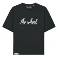 DRIFT BLACK 1 Camiseta Drift Oversized THE WHEEL vista frontal color Core Black