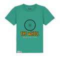 M SPOKE GREEN Camiseta Mini Spoke Kids THE WHEEL color Go Green