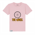 M SPOKE PINK Camiseta Mini Spoke Kids THE WHEEL color Cotton Pink
