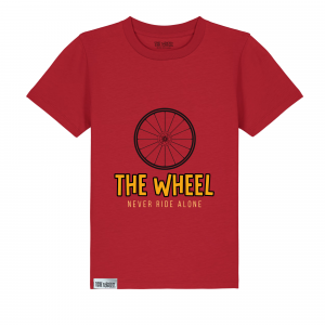 M SPOKE RED Camiseta Mini Spoke Kids THE WHEEL color Red Flame