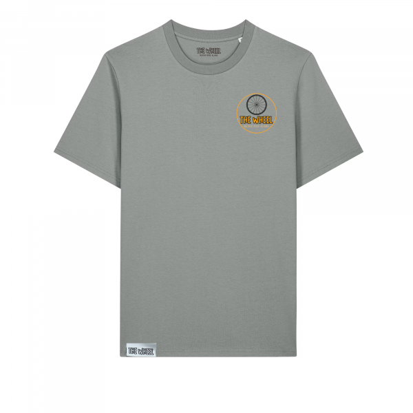 Camiseta Spoke Unisex THE WHEEL color Misty Grey