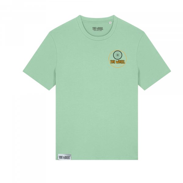 Camiseta Spoke Unisex THE WHEEL color Misty Jade