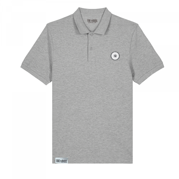 TRACE GREY Polo Trace Man THE WHEEL color Heather Grey