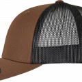 Coyote Gorra Spin Cap THE WHEEL vista lateral color Coyote Brown Black