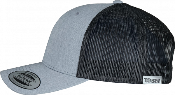 GREYB Gorra Spin Cap THE WHEEL vista lateral color Heather Black