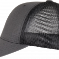 SPIN CAP CHARCOAL Gorra Spin Cap THE WHEEL vista lateral color Charcoal Black