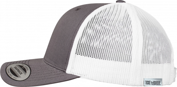 SPIN CAP DARK GREY Gorra Spin Cap THE WHEEL vista lateral color Darkgrey White