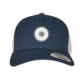 Spin Cap Blue Navy (front) Gorra Spin Cap THE WHEEL vista frontal color navy silver
