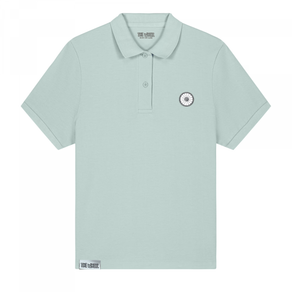 TRACE W BLUE Polo Trace Woman THE WHEEL color Caribbean Blue